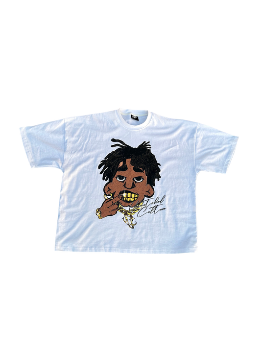 White UC Swaggy Tee (Oversize)